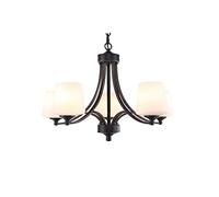 E27 3/5/6/8/9/10-Lights Creative Rural Retro Living Room Household Lamp, Modern Atmosphere Restaurant Chandelier Flush Mount Light