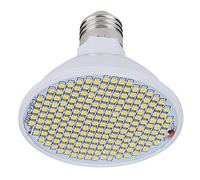 E27 8W LED Grow Light Bulb, 200LED Chip Plant Growth Light Garden Greenhouse Flower Grow Seedling Lamp, Plant Light Bulb Grow Lamp for Hydroponic Indoor Garden (85V to 265V)