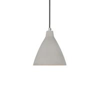 E27 Base Single-Head Concrete, Retro Industrial Style Pendant Lamp, Creative Triangular Cement Hanging Light, Flush Mount Installation Lighting Fixtures (21cm)
