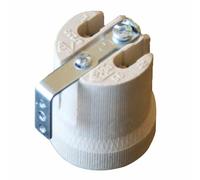 LEDSone Ceramic Porcelain E27 Light Socket,E27 Edison Screw Heat Vintage Lamp Light Bulb Holder - 1PCs