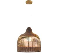 E27/E26 Retro Southeast Asian Style Chandelier Creative Rattan Art Indoor Restaurant Kitchen Island Tea Room Bedroom Living Decorative Lighting Fixtures