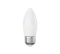 E27 Edison Screw Fitting LED Light Bulb 5.5W 40 Watt Equivalent, Energy Saving, Candle Light Bulbs, Daylight 6500K, Long-Lasting, Bright Led Bulbs, 470 Lumen, Non-Dimmable, Pack of 1