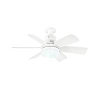 E27 Fan Light,3 Color Dimmable Silent LED Ceiling Lamp | 30W 2 In 1 Fan Lamp,Smart Memory Function,Timer Remote,Space Saving Ultra Quiet Home Lighting