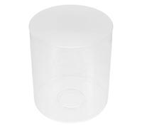 E27 Glass Lampshade Replacement Cylindrical Shade | Tube Glass Cover, 42mm Opening, Modern Minimalist Look, for Pendant Sockets and Table Lamps