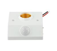 E27 Infrared Induction Lamp Socket Holder with Delay Timer and Motion Sensor for Efficient Light Management