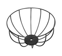 E27 Iron Lampshade Black Hollow Wrought Decorative Shade