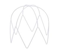 E27 Iron Lampshade Frame Ring for Table Lamp DIY Repair | Replacement Fitting for Pendant Lighting, 20x20x18.3cm, Simple Retro Decor, Suitable for Cafes