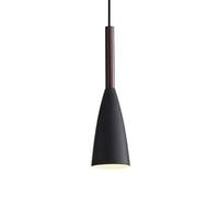 E27 Iron Pendant Light, Creative Single Head Chandelier, Modern Simple Style Conical Hanging Lamp Shade, Bedroom Office Restaurant Decoration Lighting Fixtures