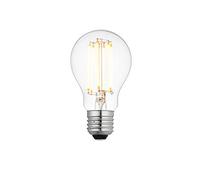 E27 LED Dimmable Edison Screw (GLS) Filament Bulbs, Warm White 2700K, 60W Incandescent Lamp Equivalent, 8W 1100 Lumens, Long-Life 15,000 Hours - Pack of 4