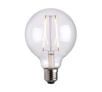Ensora Lighting E27 LED Filament Globe Accessory, Clear