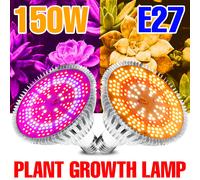 E27 LED Grow Light Bulb E14 Full Spectrum Plant Lamp Indoor Flower Seeds Hydroponics Cultivation Lights For Vegetable Growth Box