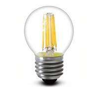 E27 LED Lamp Filament Bulb,E14 220V Gold 12W 3W 4W 6W 8W G45 230V Retro LED Light Bulbs 2200K G40 String Bulb,Warm White,6W E27