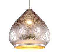 E27 Light Source Single-Head Chaner, Amen Style Iron Pendant Light, Personalized Lantern-Shaped Hanging Lamp Shade, Entrance Porch Decoration Lighting Fixtures