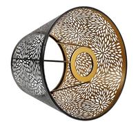 E27 Metal Lamp Shade Replacement for Floor Lamp Bedroom Light | Iron Construction, Black Modern Shape, Cozy Atmosphere Effect, Suitable for Housewarming and Cafe Settings