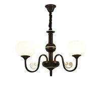 E27 Nordic Magic Beans Chandelier,Bedroom,Modern Chandelier,Hallway,Industrial Pendant Lighting Fixture Matte Glass Globe Ceiling Light Fixture for Living Room,Kitchen-Golden. 3 Head Made in China