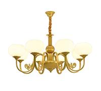 E27 Nordic Magic Beans Chandelier,Bedroom,Modern Chandelier,Hallway,Industrial Pendant Lighting Fixture Matte Glass Globe Ceiling Light Fixture for Living Room,Kitchen-Golden. 3 Head Made in China