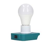 E27 Portable Bulb Lamp, E27 Base Replacement Bulbs E27 Led Light Bulb with Screw Base Compatible with 18V BL Series Batteries, for Indoor and Outdoor Use
