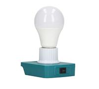 E27 Portable Bulb Lamp, Led Light Bulb with Screw Base E27 E27 Base Replacement Bulbs Compatible with 18V BL Series Batteries, for Indoor and Outdoor Use