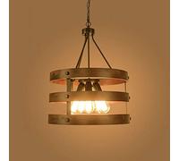 E27 Pot lid Light Retro V-intage Chandelier Industrial Wind Iron Art Pendant Lights Direct Sales Bar Restaurant Wood Rural Ceiling Lamp Hanging Lights,Keep Your Eyes,Hanging Light