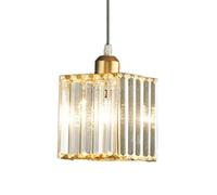 E27 Screw Ceiling Lighting Fixtures,Creative Imitation Crystal Glass Hanging Lamp Lampshade,French Minimalist Style Chandelier,Hotel Restaurant Bar Decoration Pendant Light Selfless dedication