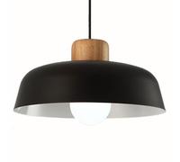 E27 Screw Ceiling Pendant Light, Amen Industrial Style Metal Hanging Lamp, Creative Single Head, Cafe Restaurant Bar Decoration Lighting Fixtures