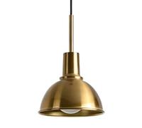 E27 Screw Flush Mount Hanging Lamp, Single Head Ceiling, Amen Industrial Style Iron Art Pendant Light, Living Room Bedroom Balcony Decoration Light Fixtures