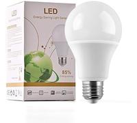 E27 Screw LED Bulb, Cool White 6500K Light, 100W Equilavent, 6W Screw Golf Ball Light Bulbs, Edison Screw Thread E27 Super Bright Screw Light Bulbs for Lamps, Non-dimmable, Energy Saving (9W)