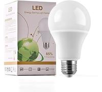 E27 Screw LED Light Bulb Cool White 100W Equivalent,15W/12W/9W Energy Saving Super Bright GLS LED Screw in Light Bulbs, Cool White 6500K, Non-Dimmable (9 Watts)