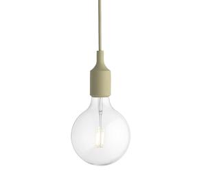 E27 Socket lamp Pendant light LED Muuto Beige-green - 5710562133553
