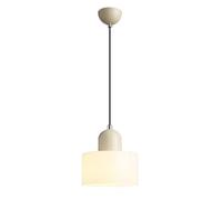 E27 Source Hanging Light, Nordic Minimalist Chandelier, Creative Cylindrical-Shaped Glass Pendant Lamp Lampshade, Decorative Lighting Fixture for Bedroom, Corridor, Restaurant (Color: A)(A