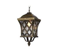 E27 Traditional Exterior Ceiling Pendant Lights Vintage Outdoor Antique Glass Hanging Lamp Aluminum Garden Balcony Porch Chandelier Modern Chandeliers