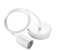 E27 Vintage Light Socket, 1 Pcs E27 Socket Lamp Holder, Rated AC90-250V Max60W Retro Edison Screw E27 Lamp Holder, for DIY Pendant Light Simple lighting