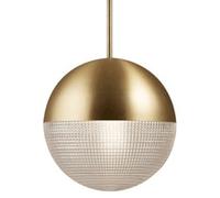E27Base Single -Head Chandelier, Flush Mountain Sucks Pendant Light, Nordic -Style Metal Glass Hanging Lamp Lampshade, Restaurant Balcony Decorative Lighting Fixtures