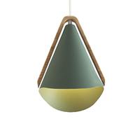 E27screw Single-Head Chandelier, Simple Style Iron Pendant Lamp, Creative Color Hanging Light Lampshade, Porch Bar Decoration Ceiling Lighting Fixtures