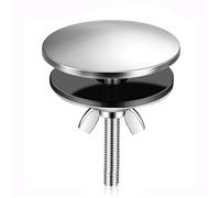 E2trade Stainless Steel Sink Blanking Cap - Silver Tap Hole Cover - Kitchen & Bathroom Accessory