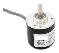 E38 Incremental Rotary Encoder 360 P/R 400P/R 600P/R AB Phase Eencoder 6mm Shaft + Coupling DC 5V -24V