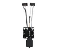 E3D High Flow ObXiDian® 500 compatible with Bambu Lab P1P/P1S Complete HotEnd, 60% Increased Flow Rate, Smooth 3D Printing, Ideal for Fiber-Filled Filaments (0.6 mm)