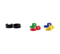 E3D Revo™ Fully Loaded Sock Pack for E3D Revo HotEnd - 2 x Yellow Sock (0.25mm), 2 x Red Sock (0.4mm), 2 x Blue Sock (0.6mm), 2 x Green Sock (0.8mm), 2 x Black HeaterCore Socks