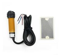 E3F-R2P3 Reflective Photoelectric Sensor PNP NO 6-36 VDC 2 Meter Detection Range 1ms for Response for Industrial Control and Limit Positioning