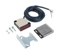 E3JK-R4M1 Photoelectric Sensor Switch, Reflective Type with Self-Diagnosis, AC 90-250V DC 12-24V, Compact Metal Design(DC12-24V)