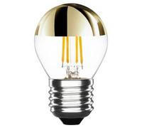 E3light Laes LED 4W E27 350lm Top Mirrored Gold