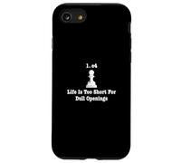 e4. Chess Opening. Chess Lover Kids Boys Girls Player Case for iPhone SE (2020) / 7 / 8