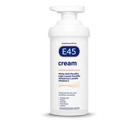 E45 Cream 500 g - E45 Cream for Dry, Irritated Skin - Moisturiser to Soothe Dry & Sensitive Skin - Dermatologically Tested Eczema Dermatitis Cream - Non-Greasy Body Face Hand Cream - Clinically Proven