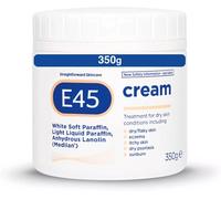 E45 Cream 350g Moisturises and Relieves Dry Skin Conditions, including Eczema.