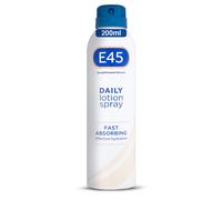 E45 Daily Moisturiser Spray 200ml for Dry and Sensitive Skin Quick Absorption
