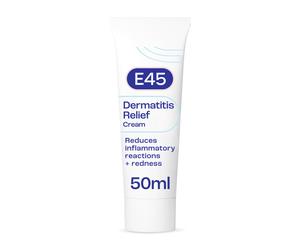 E45 Dermatitis Cream 50 ml to Treat Symptoms of Dermatitis or Eczema ? Relieve Itching and Reduce Inflammation and Redness - Anti-Inflammatory Eczema
