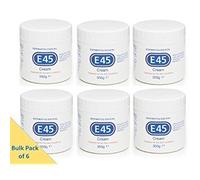 E45 Dermatological Cream, 350g (BULK PACK OF 6 x 350g Pots)