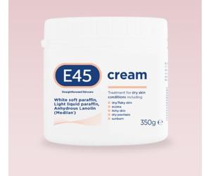 E45 Dermatological Itch Relief Cream Available Size | 125g & 350g