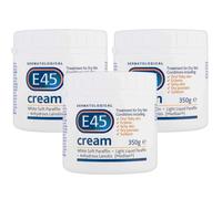 E45 Dermatological Moisturising Cream Sensitive Dry Skin Body Care Pack 3 x 350g