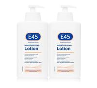 E45 Dermatological Moisturising Lotion, 500 ml x 2